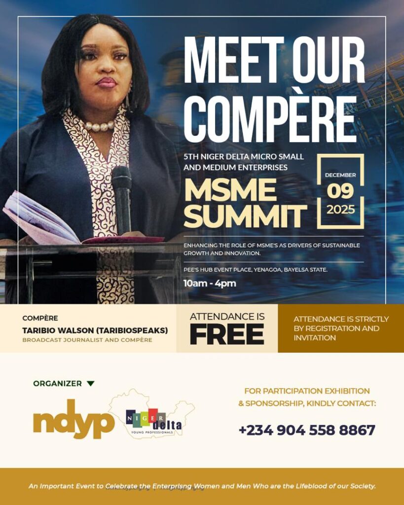 5th NDYP MSME Summit 2025 compere