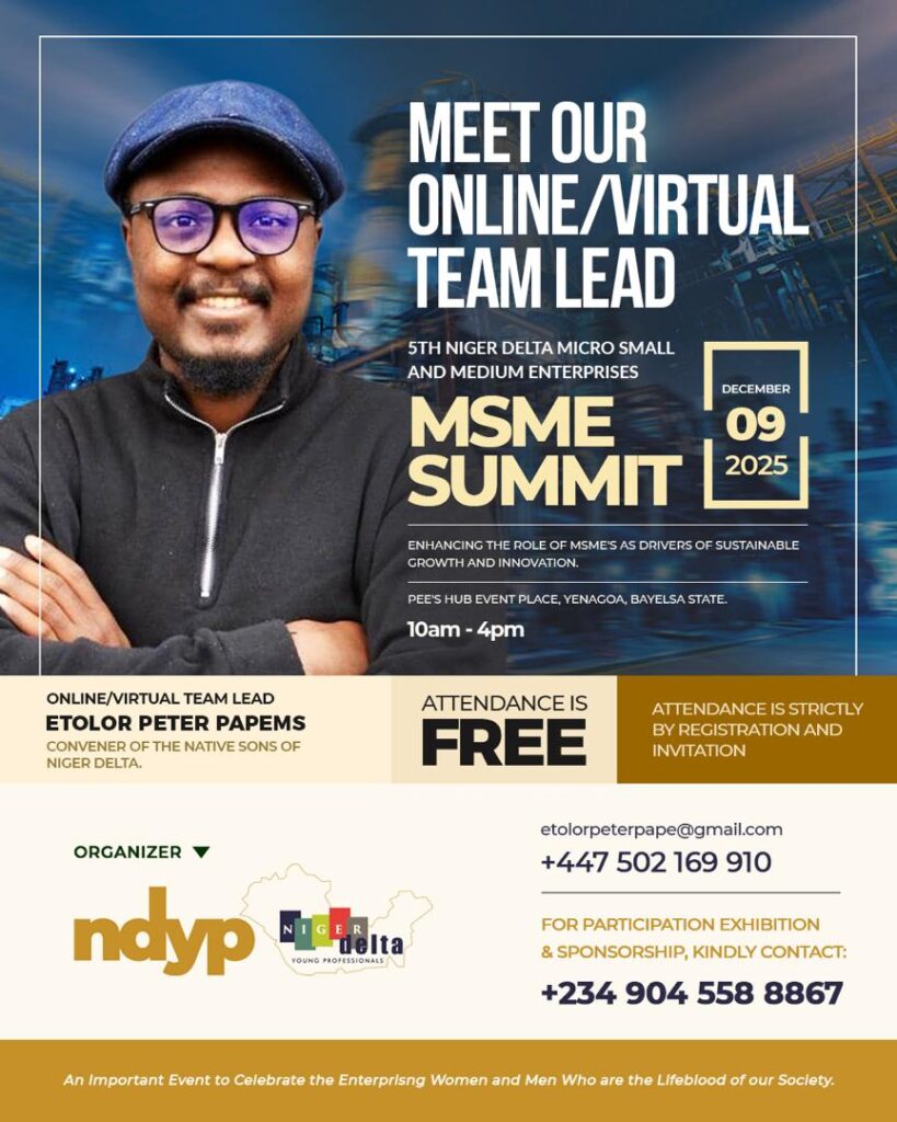 5th NDYP MSME Summit 2025 virtual lead